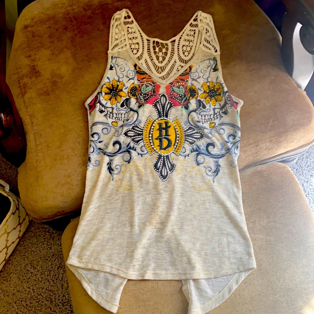 Harley Davidson women’s tank top.